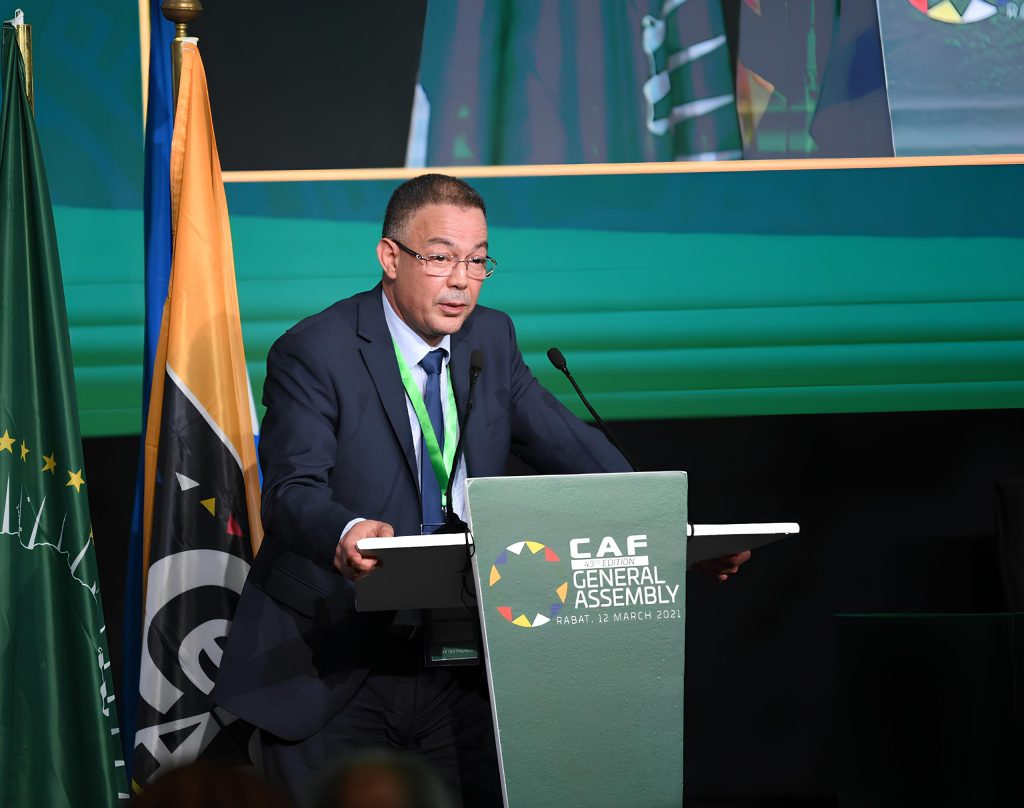 Fouzi Lekjaa élu premier vice-président de la CAF