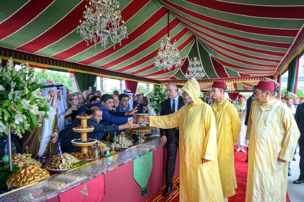 Sa Majesté le Roi Mohammed 6 préside à M’diq une réception à l’occasion de la glorieuse Fête du Trône
