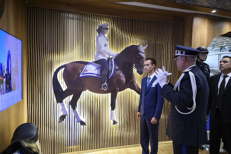 SAR le Prince Héritier Moulay El Hassan préside l’ouverture de la 16e édition du Salon du cheval d’El Jadida